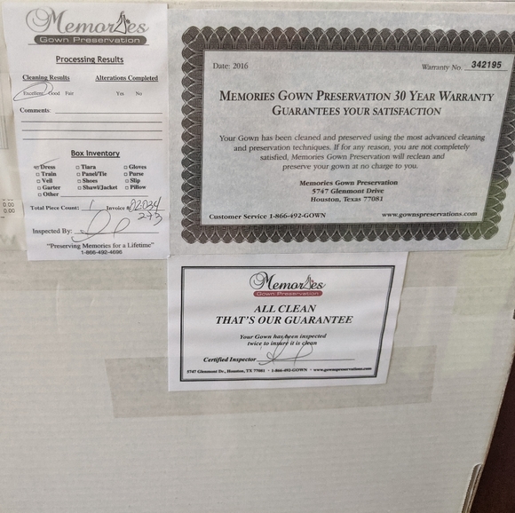 David's bridal allover lace trumpet gown - Picture 8 of 11